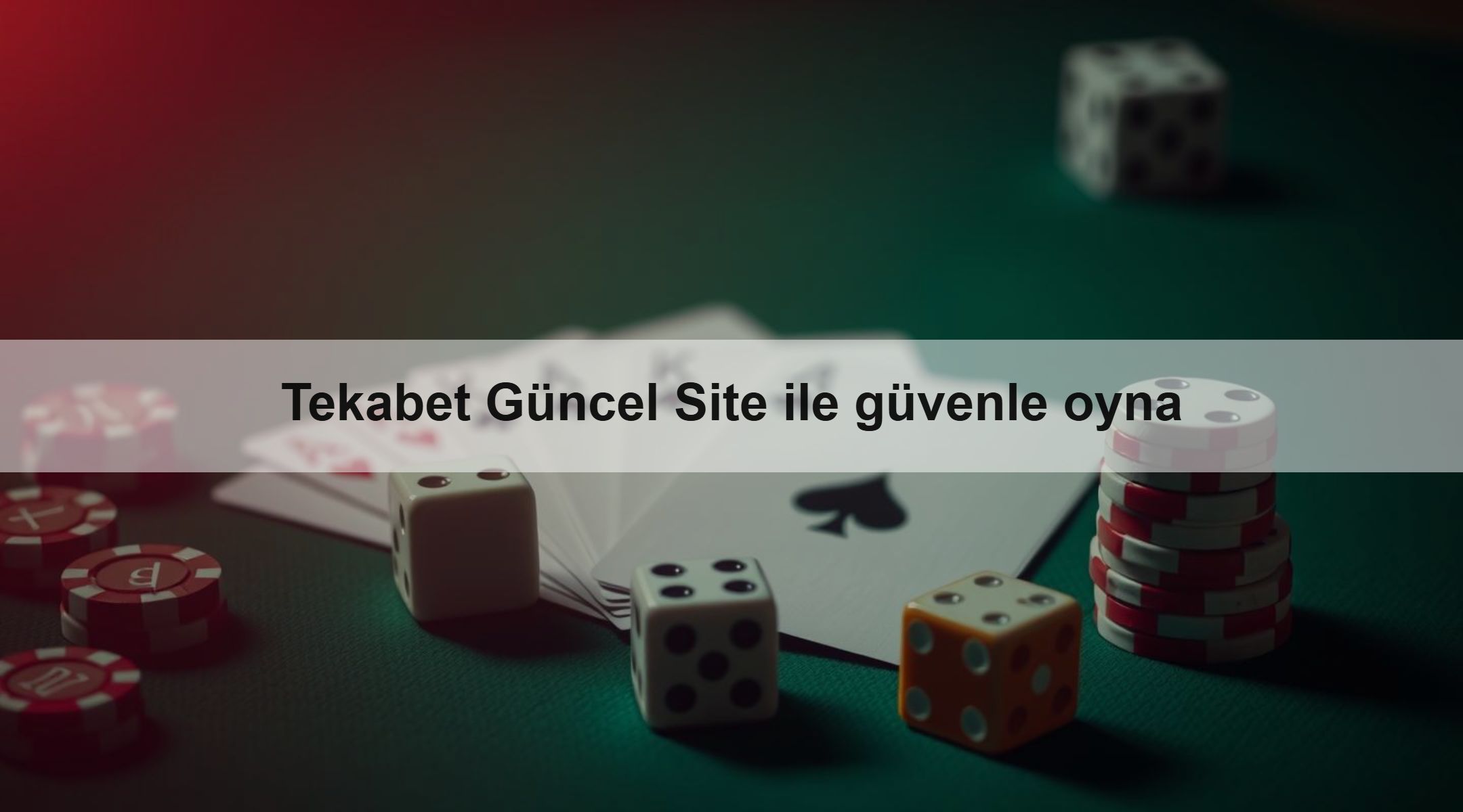 Tekabet Güncel Site ile güvenle oyna